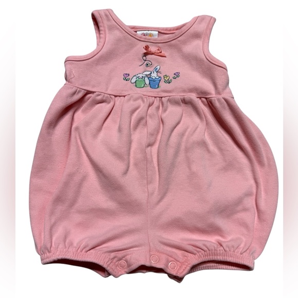 Carter's Other - Carter's | Vintage Pink Baby Girl Bunny Outfit | 6-9M